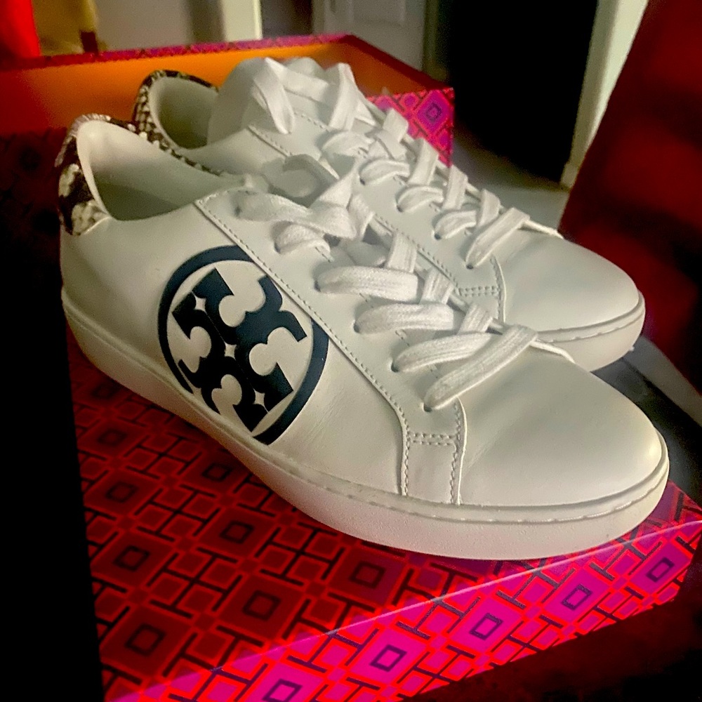 Tory Burch snow white\warm Rocco Sneakers